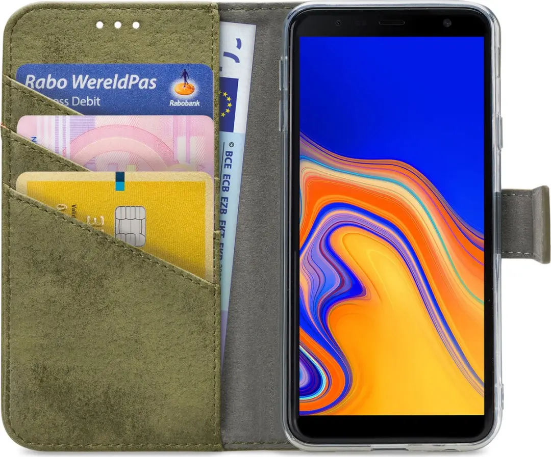 My Style MSFWLT1045 Telefoonhoesje Samsung Galaxy J4+ - Groen