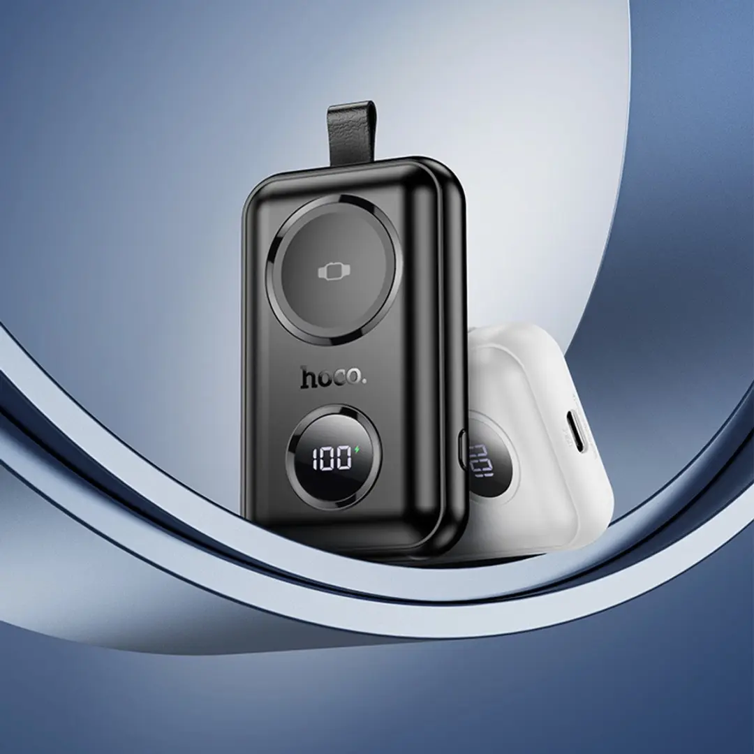 Hoco Powerbank 2500mAh Smartwatch - Zwart