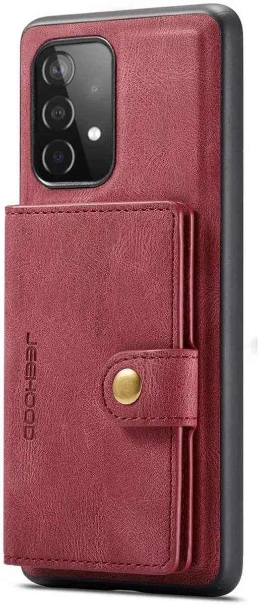 Caseme JH-01 Hoesje Samsung Galaxy A32 5G - Rood