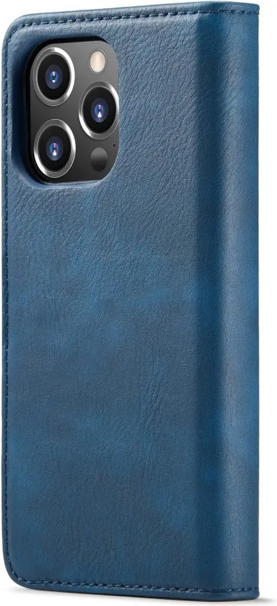 DG.MING iPhone 16 Pro Max Hoesje Blauw - 2-in-1 Book Case