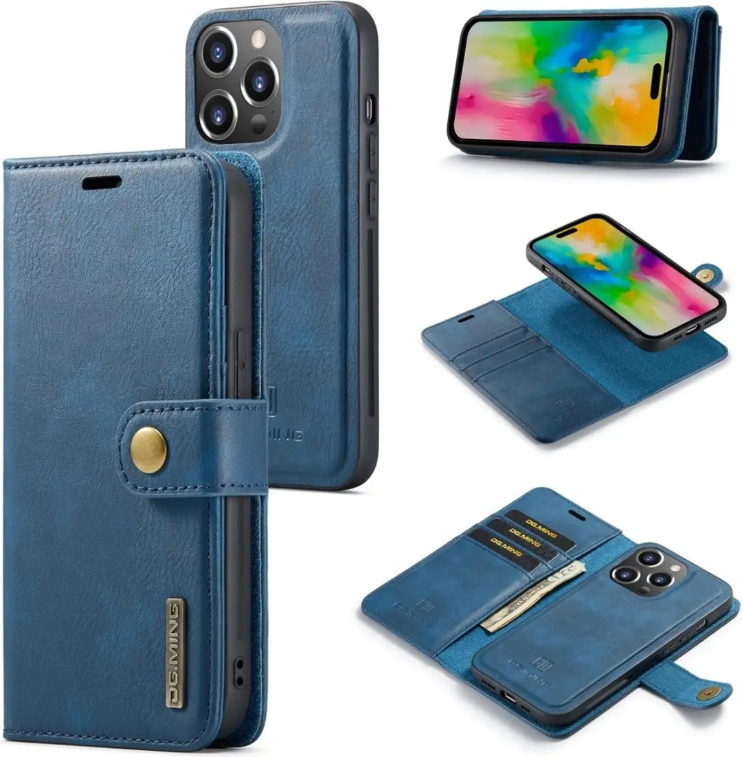 DG.MING iPhone 16 Pro Max Hoesje Blauw