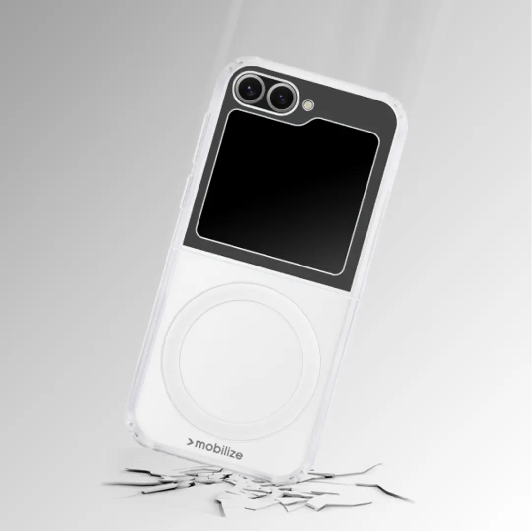 Mobilize MOB-NPCC-SAMZFLIP7FE Hoesje Samsung Galaxy Z Flip 7 FE - Transparant