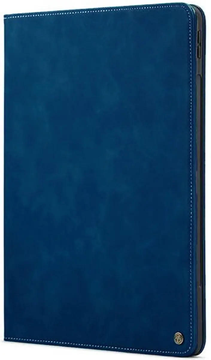 Caseme Bookcase Hoesje iPad Pro 11 - Donkerblauw Kunstleer