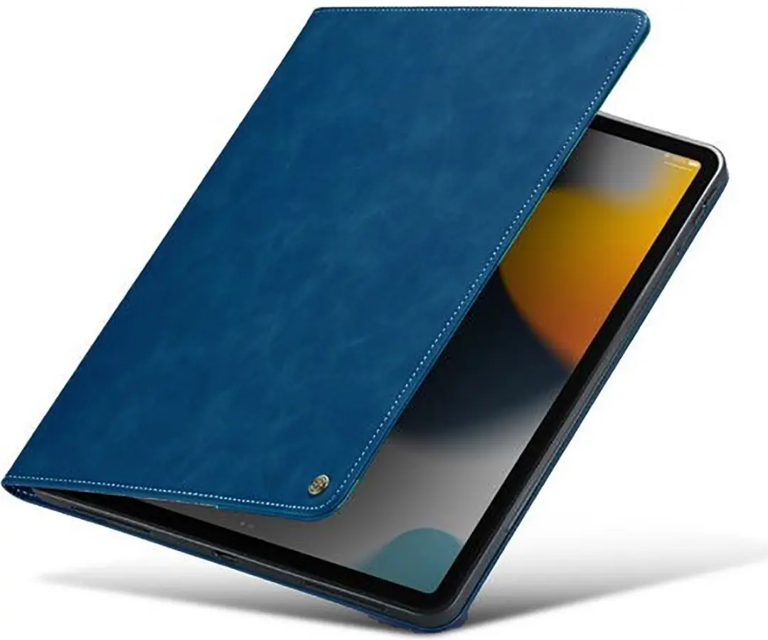 Caseme Bookcase Hoesje iPad Pro 11 - Donkerblauw Kunstleer