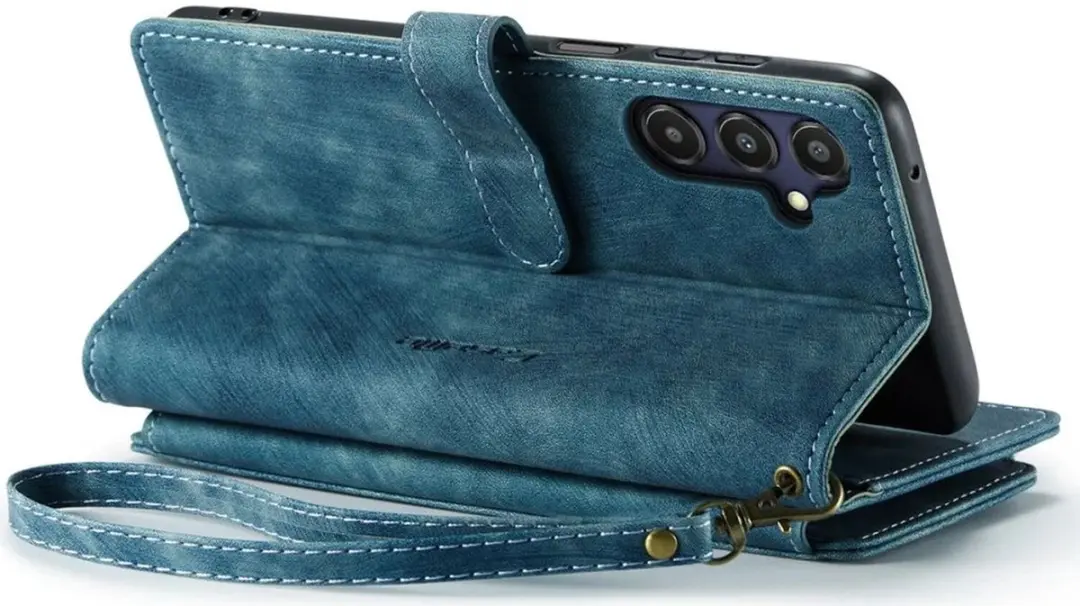 Caseme C30 Hoesje Samsung Galaxy A25 - Blauw