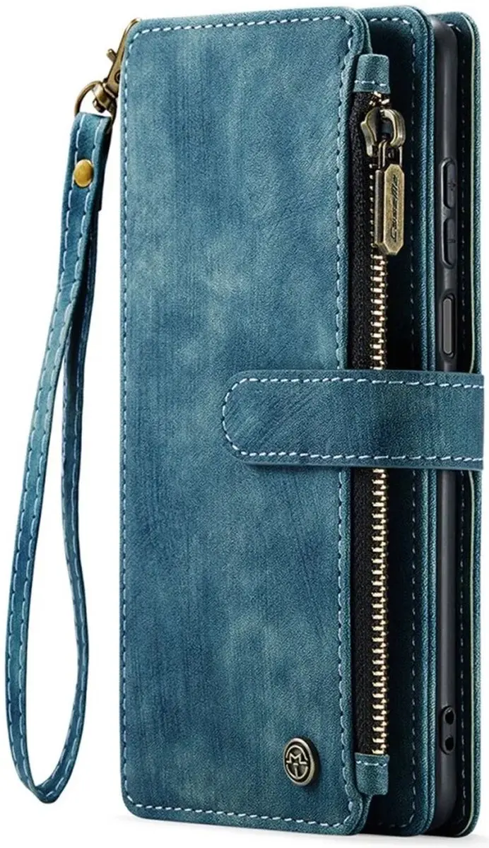 Caseme C30 Hoesje Samsung Galaxy A25 - Blauw