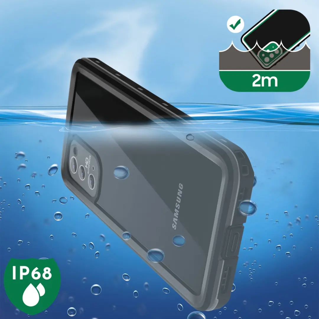 Redpepper Hoesje Samsung Galaxy S20 Waterdicht - Zwart BACK-REDP-S20R