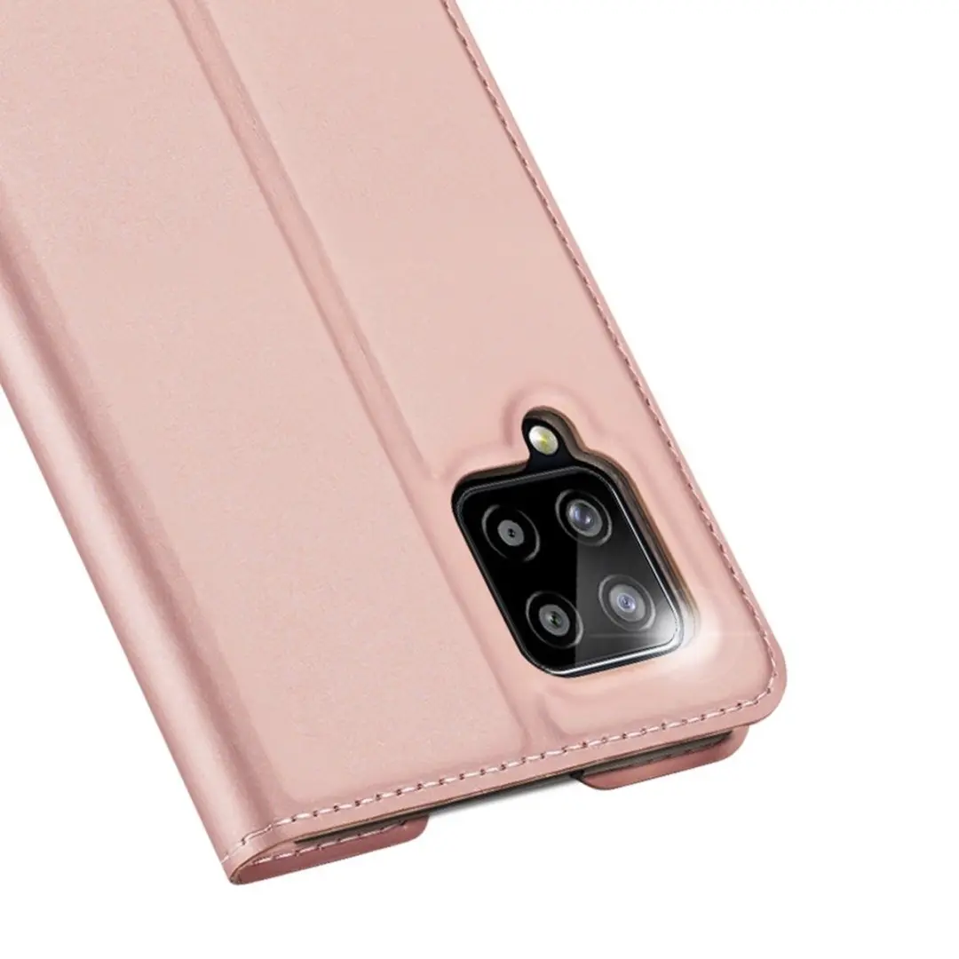 Dux Ducis Pro Serie Slim Wallethoes Samsung Galaxy A42 - Rose Goud - afbeelding 2 van 6