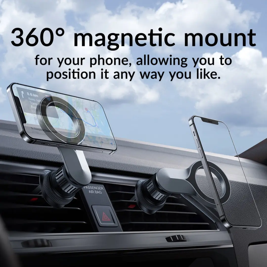 Mobilize Magnet MOB-MAH-001 Telefoonhouder Auto - Zwart