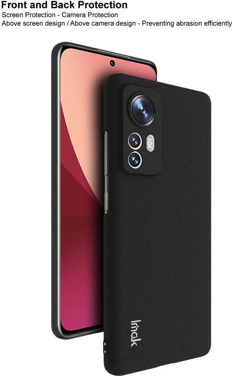 Imak HC-1 Hoesje Xiaomi 12/12X - Zwart