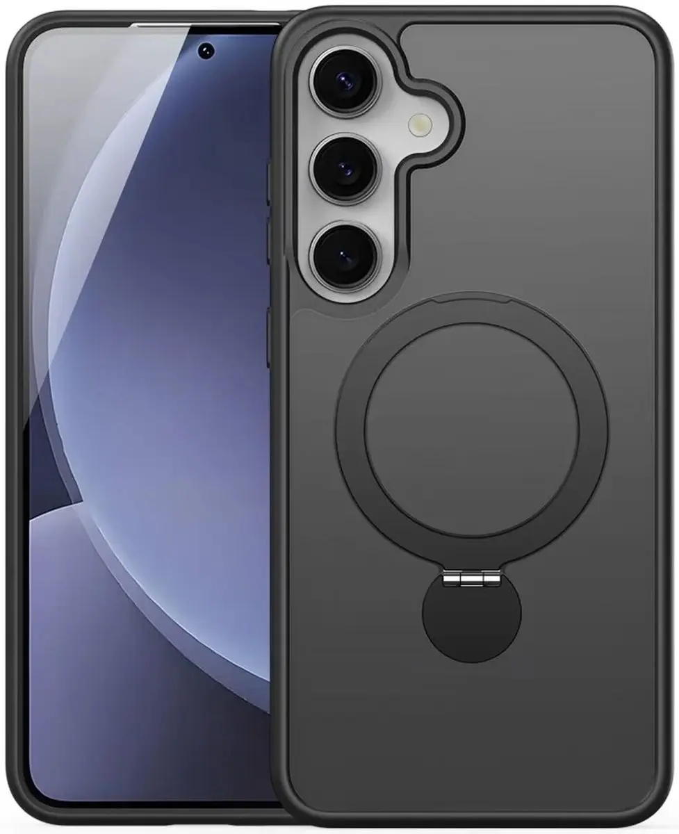 Dux Ducis Yind Magnetic Hoesje Samsung Galaxy S25 Plus - Zwart
