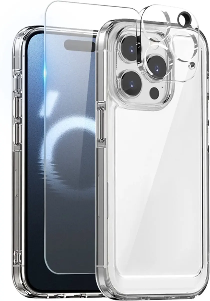 NORTHJO iPhone 16 Pro 3-in-1 Hoesje