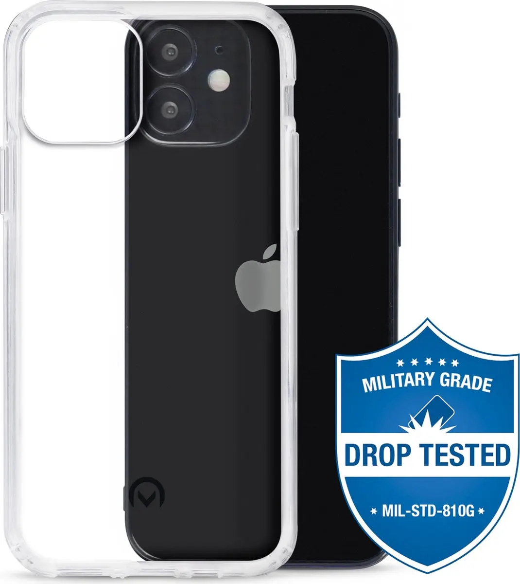 Mobilize Naked Protection MOB-NPCC-IPH1254 iPhone 12 Mini Hoesje - Transparant