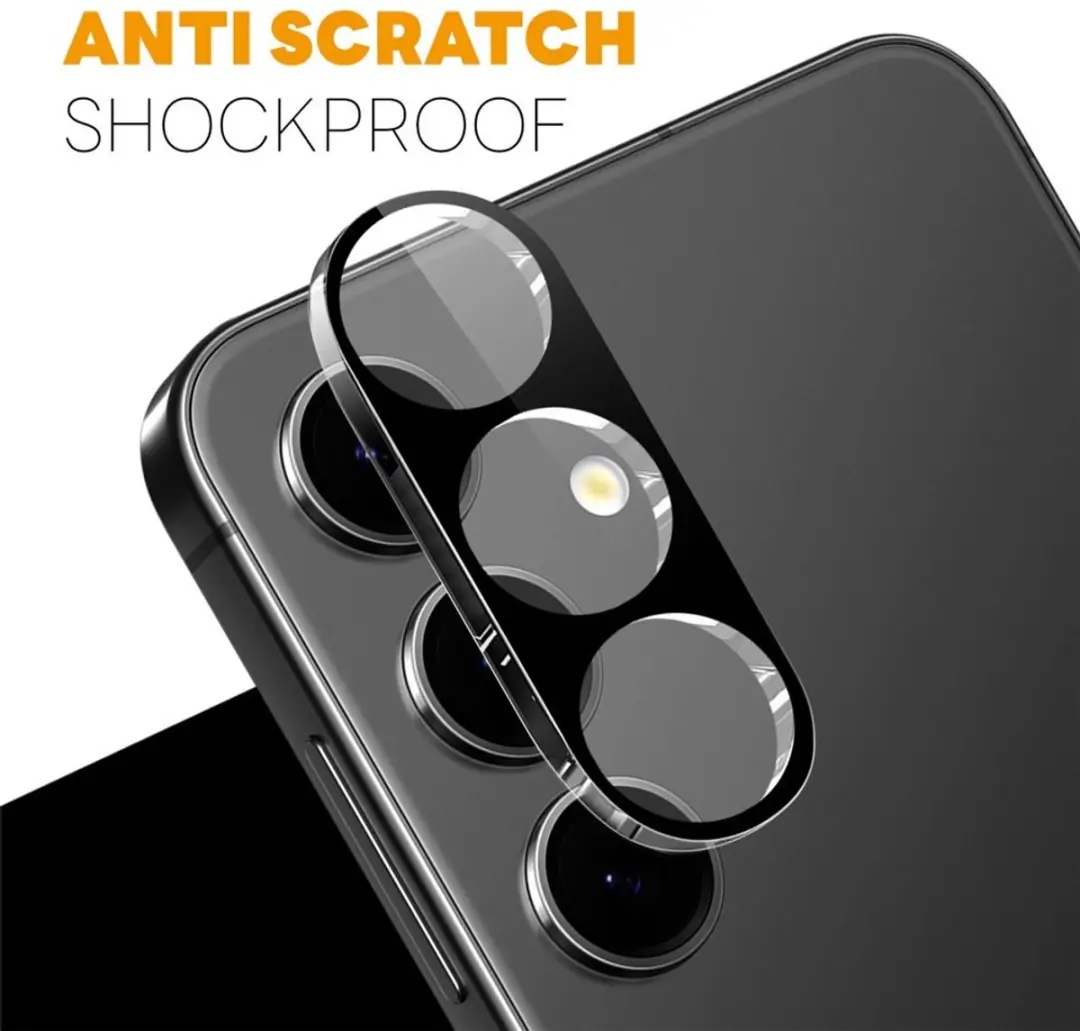 NORTHJO 9H Tempered Glass Camera Lens Protector - Samsung Galaxy S25 FE - Zwart