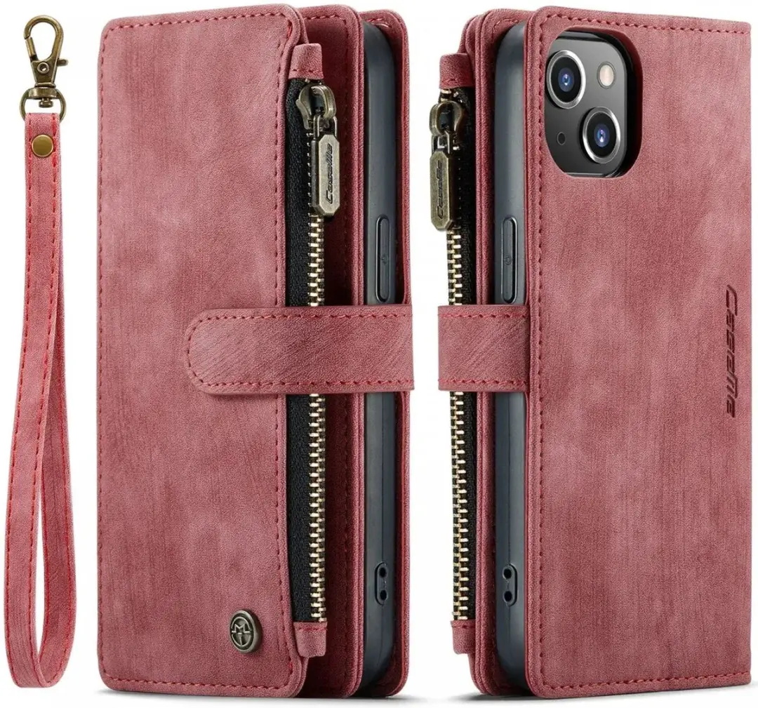 Caseme C30 Hoesje iPhone 14 - Rood