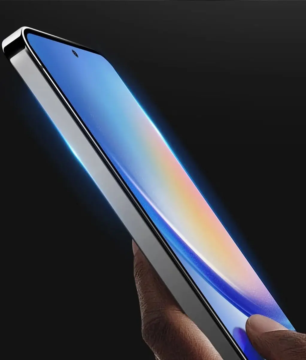 Dux Ducis Screenprotector Samsung Galaxy A35 - Tempered Glass - Transparant/Zwart