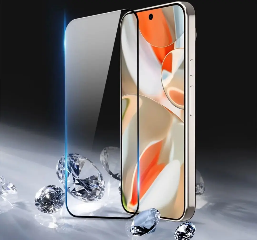 Dux Ducis Screenprotector Google Pixel 9 Pro XL - Zwart - afbeelding 6 van 6
