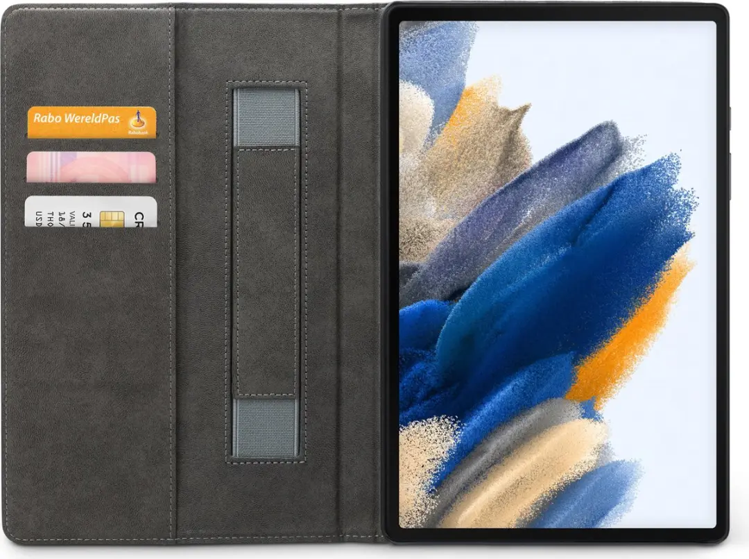 Mobilize Premium Folio Bookcase MOB-PFCB-GALTABA810521 - Samsung Galaxy Tab A8 10.5 (2021) - Zwart