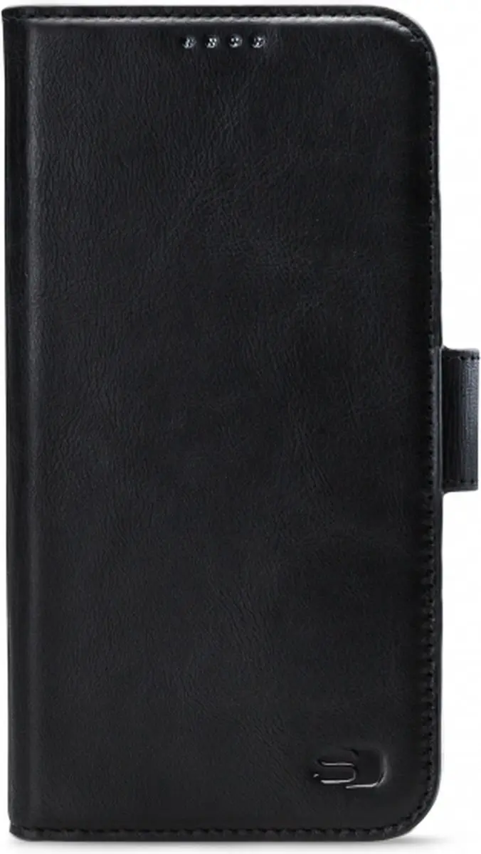 Senza Pure Serie WALCS1088 iPhone 12 Mini Hoesje - Echt Leer - Deep Black