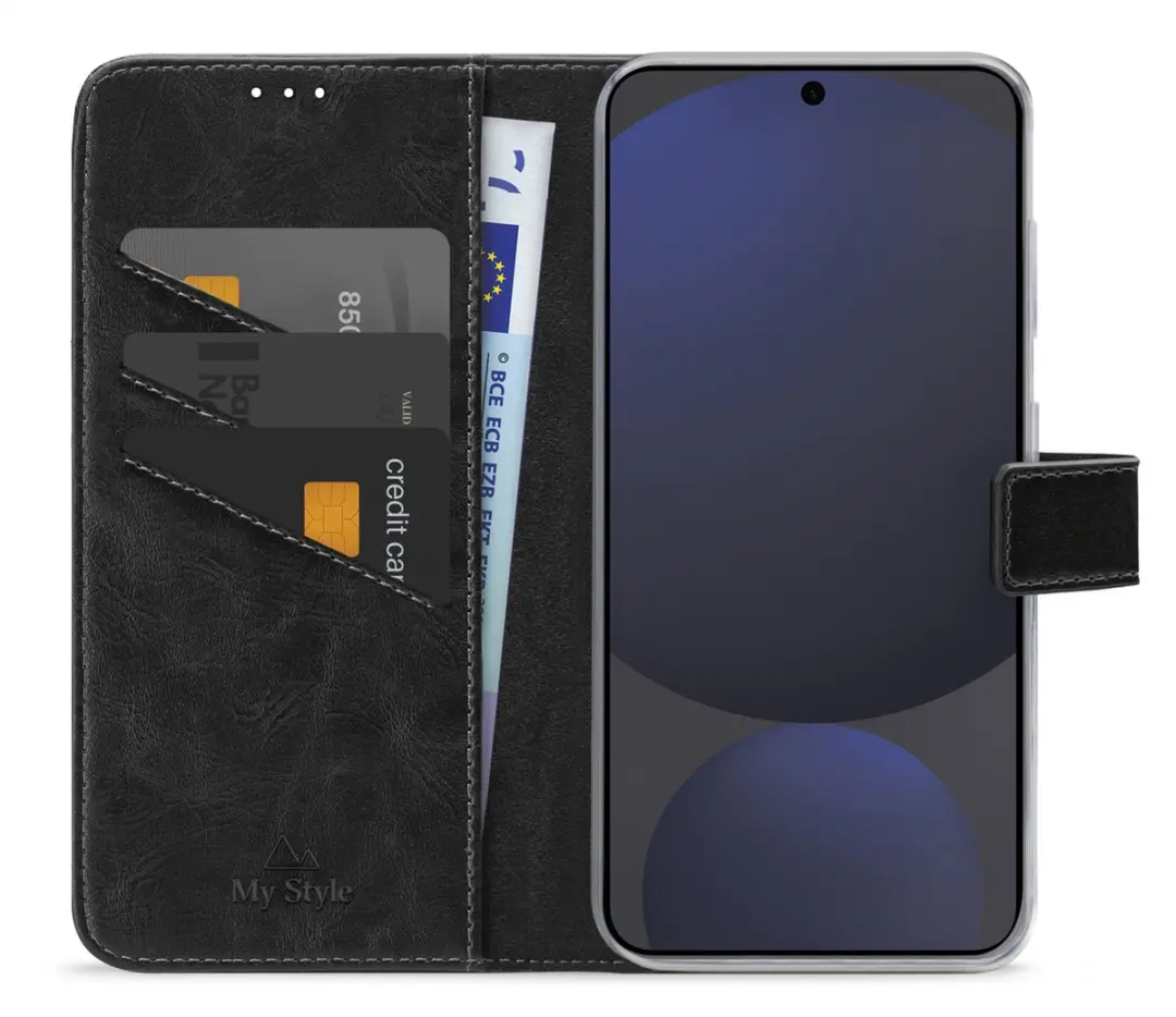 My Style MSFWLT1625 Telefoonhoesje Samsung Galaxy S24 FE - Zwart