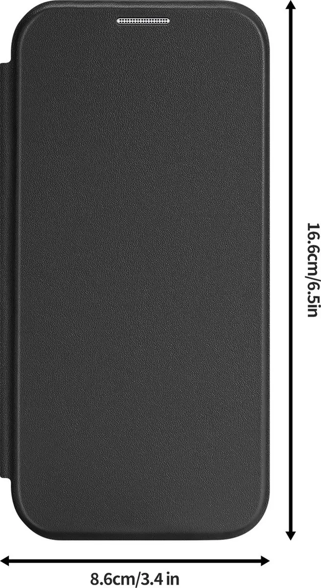 Dux Ducis iPhone 16 Plus Hoes - MagSafe - Zwart