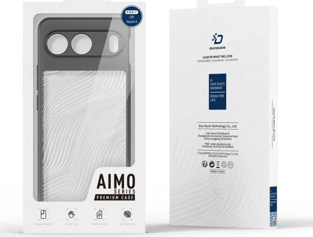 Dux Ducis Aimo Series Hoesje OnePlus Nord 4 - Zwart