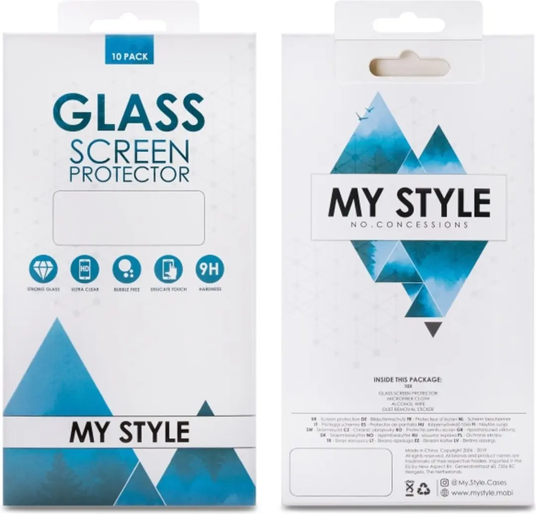 My Style Gehard Glas Screenprotector iPhone 14 Plus - 10 Stuks