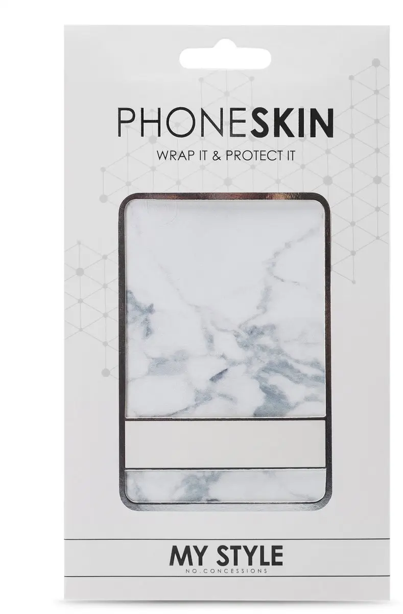 My Style PhoneSkin iPhone 11 - Wit Marmer