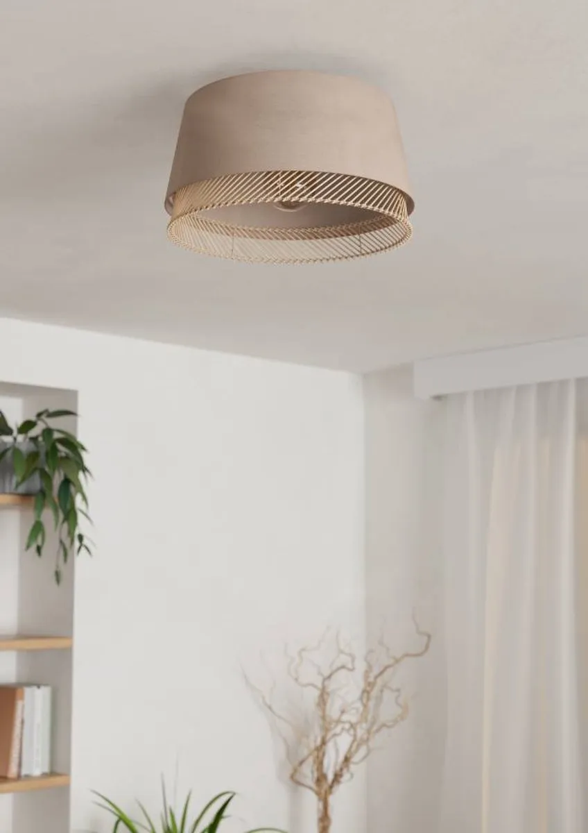 Eglo Tabley Plafondlamp E27 - Ø38cm - Zwart - afbeelding 6 van 6