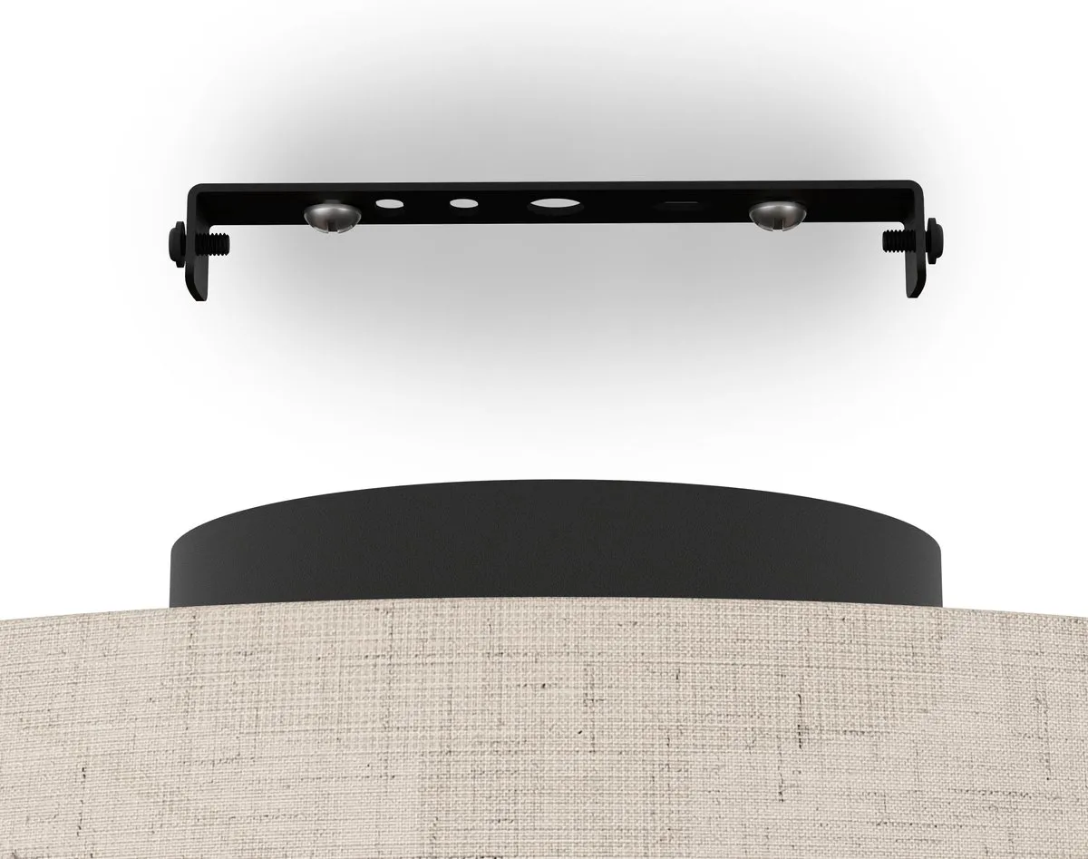 Eglo Tabley Plafondlamp E27 - Ø38cm - Zwart