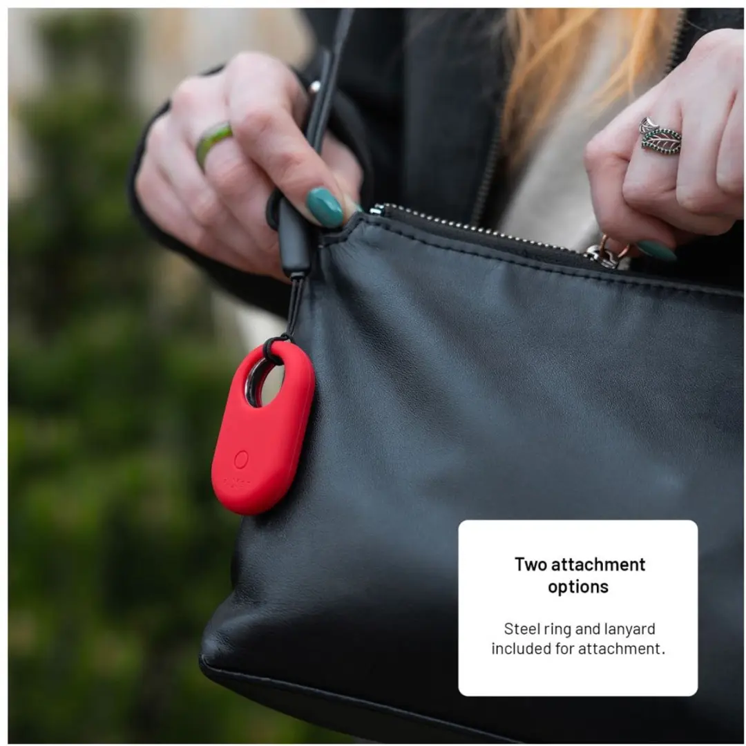 Fixed Silky Hoesje Samsung SmartTag2 - Zwart