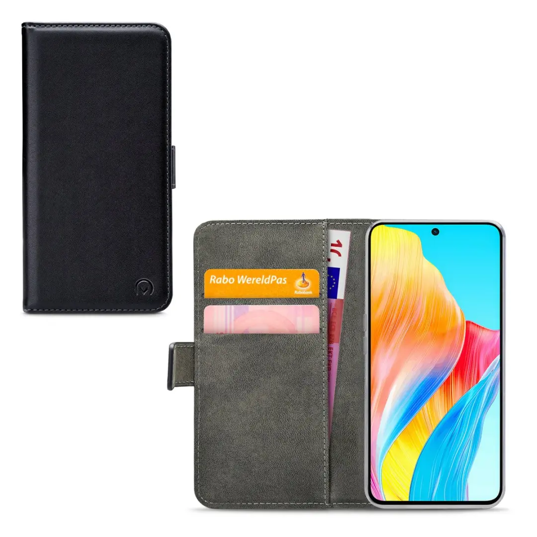 Mobilize Classic Gelly Wallet Bookcase Portemonnee OPPO A98 - Zwart