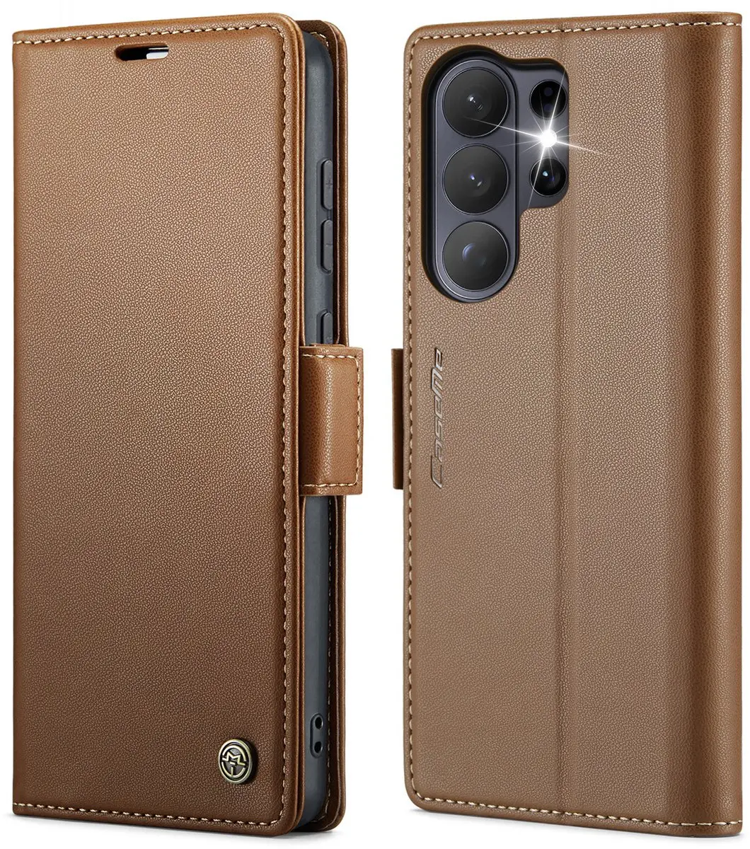 CaseMe PU-leer Bookcase Standhoes Samsung Galaxy S26 Ultra