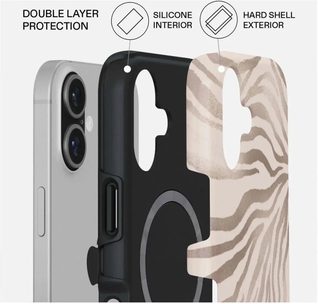Burga Tough MagSafe Hoesje iPhone 17 - Lustre