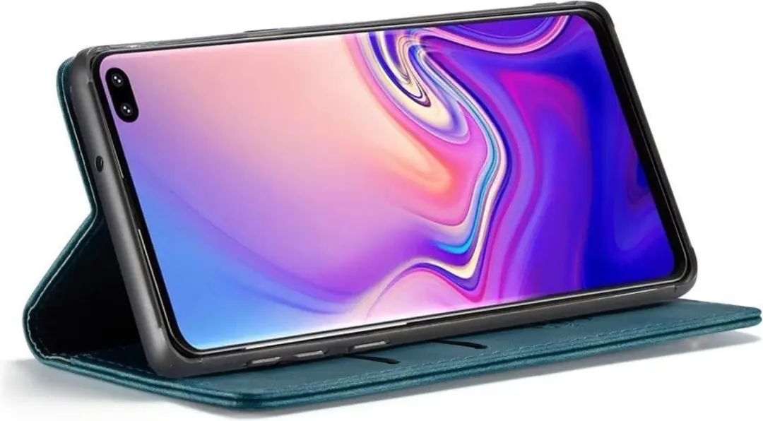 Caseme Book Case Samsung Galaxy S10 - 2 Pasjes - Blauw