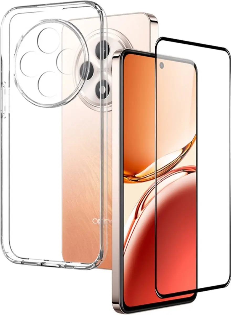 NORTHJO 2-in-1 CombiDeal Hoesje Oppo Reno 12 F