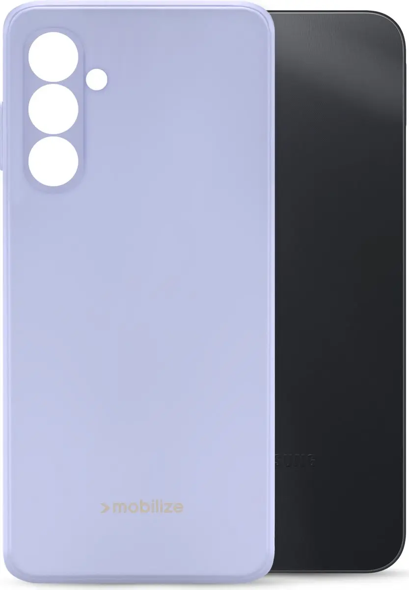 Mobilize Galaxy A14 Hoesje - TPU Backcover - Paars
