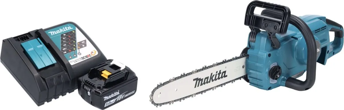 Makita 18V LXT Kettingzaag 35cm - Hout - inclusief accu - afbeelding 5 van 6