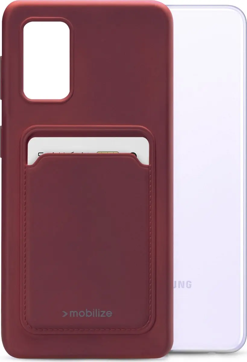 Mobilize Rubber Gelly Card Samsung Galaxy A32 5G Hoesje