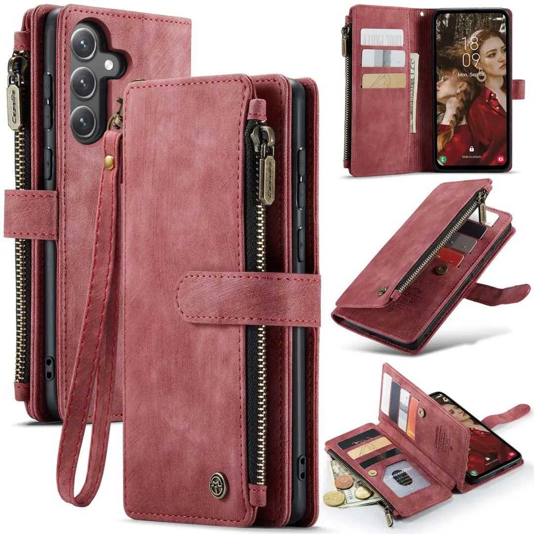 Caseme C30 Book Case Hoesje Samsung Galaxy S25 FE