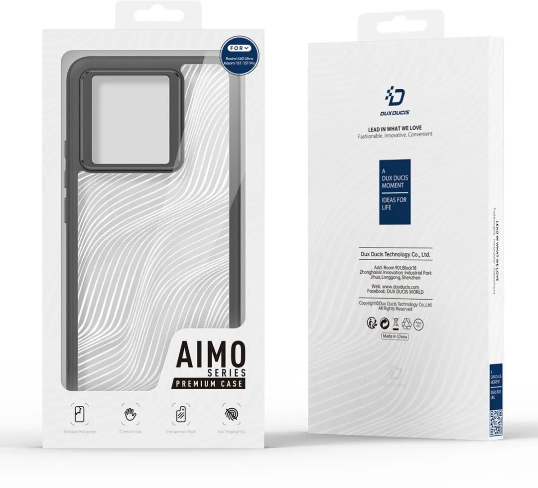 Dux Ducis Aimo Back Cover Case Xiaomi 13T - Zwart - SH00067755