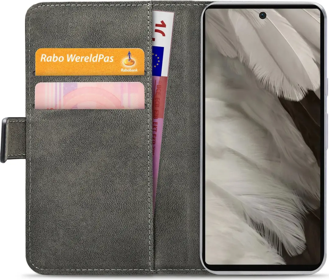 Mobilize Classic Gelly Wallet Bookcase Pixel 7A - Zwart