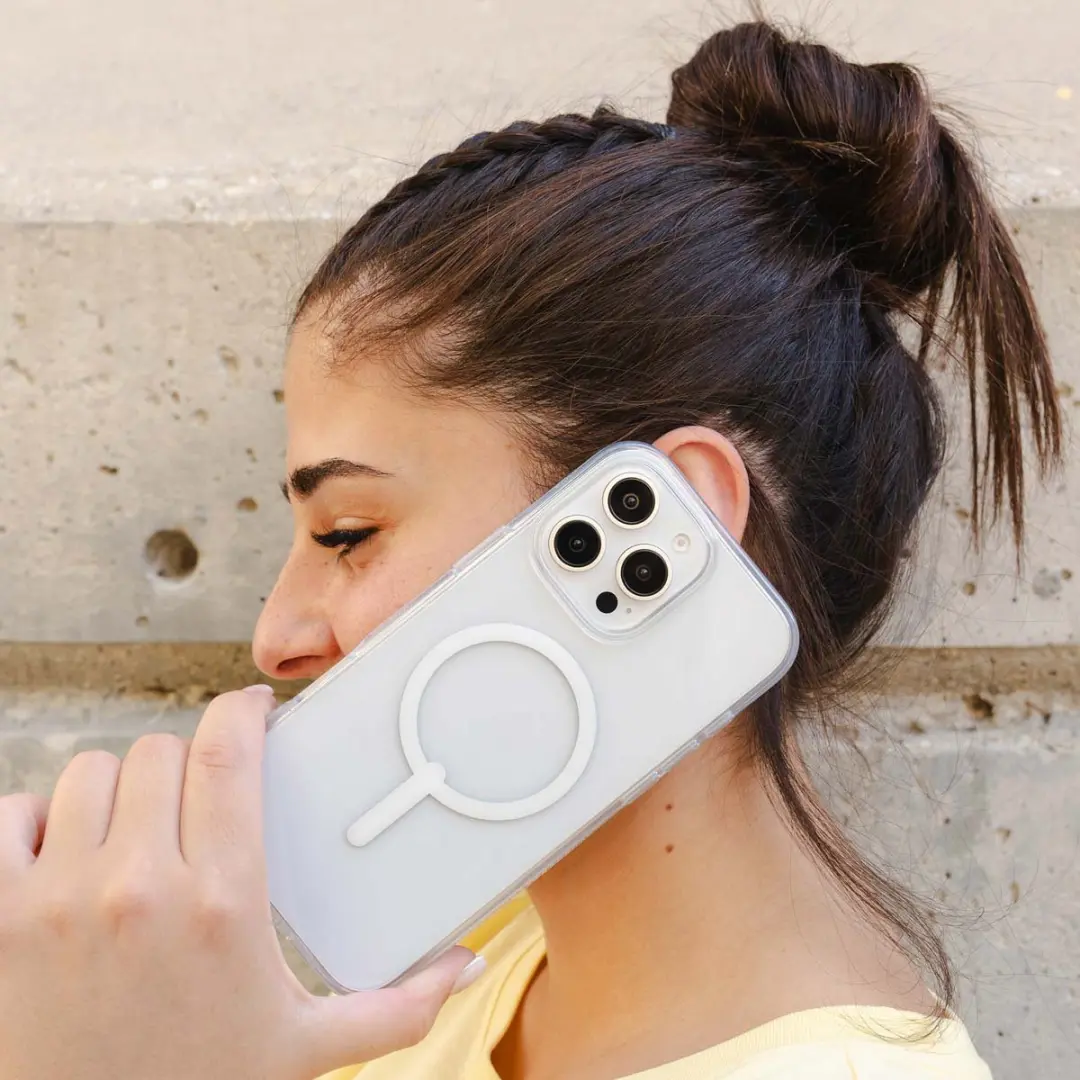 ZAGG Crystal Palace Snap Mag iPhone 16 Pro Hoesje - 702315044 - Transparant