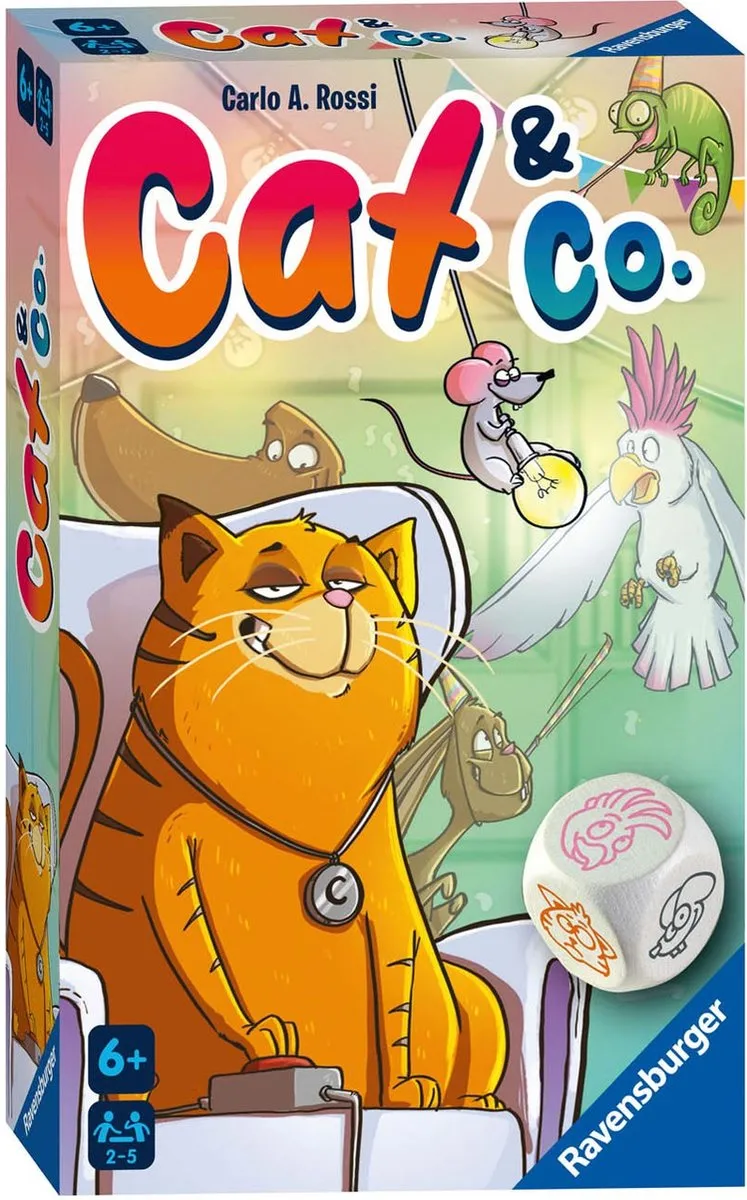 Ravensburger Cat & Co. Merkspel - 2-5 Spelers
