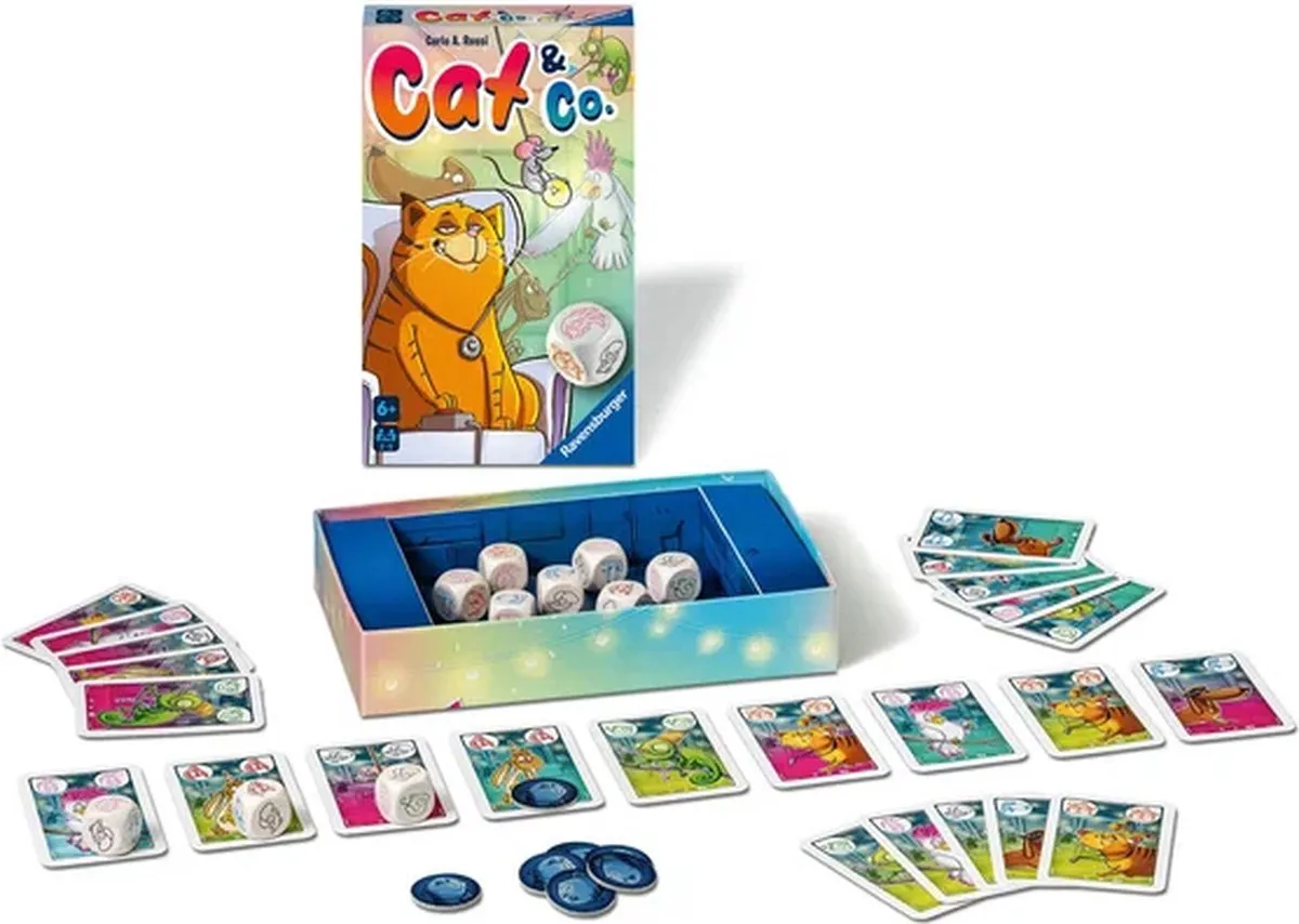 Ravensburger Cat & Co. Merkspel - 2-5 Spelers