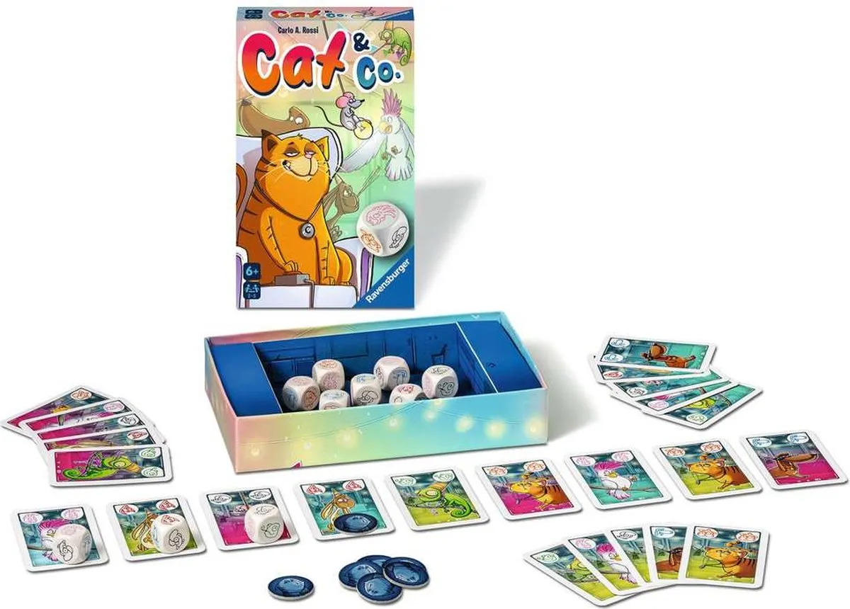 Ravensburger Cat & Co. Merkspel - 2-5 Spelers