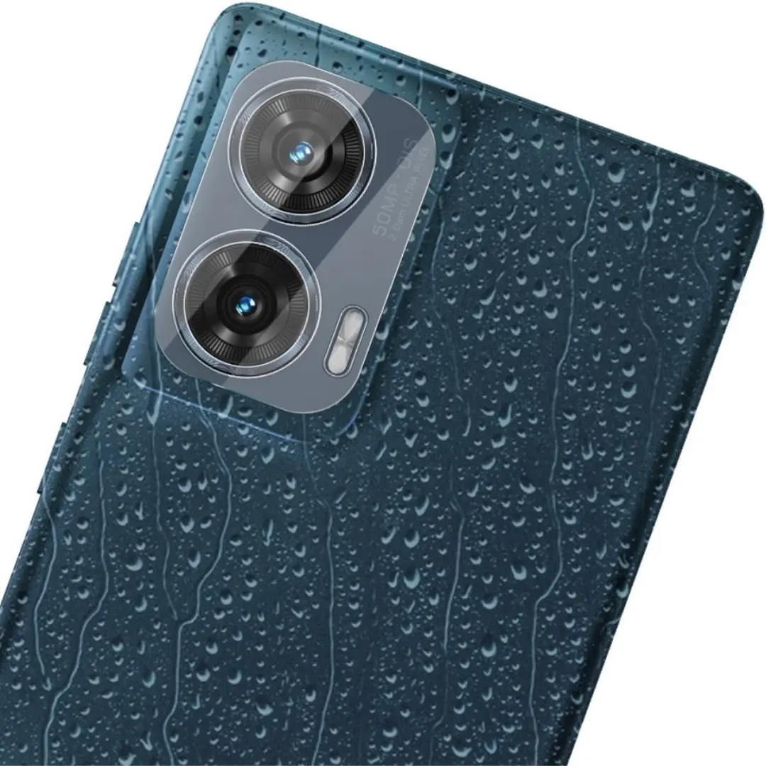 Imak 9H Camera Lens Protector Motorola Edge 50 Fusion - Transparant - afbeelding 6 van 6