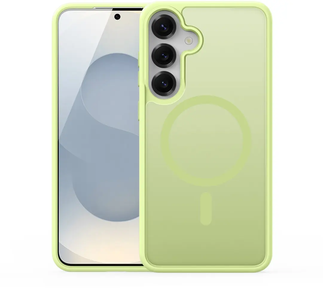 Dux Ducis Yind Serie Telefoonhoesje Samsung Galaxy S25 Plus - Licht Groen