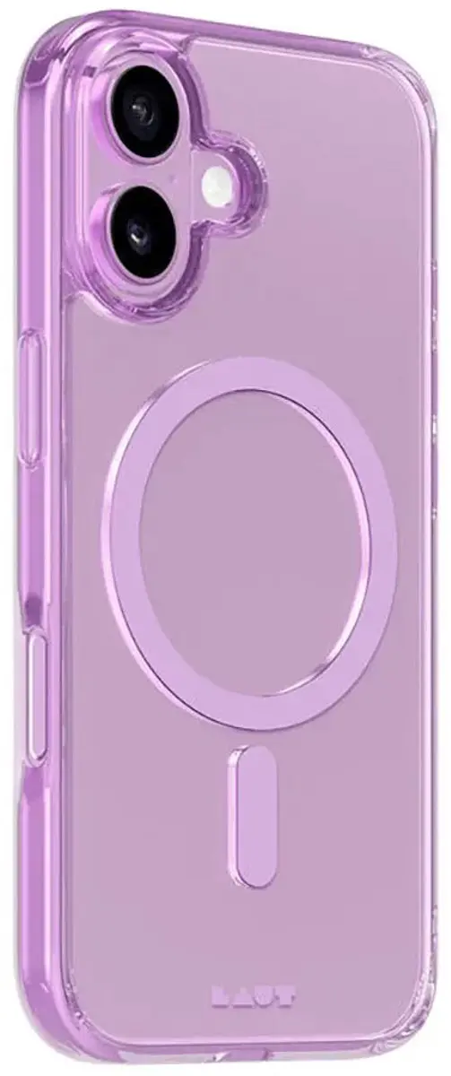 Laut Crystal Fluro iPhone 17 Hoesje - Light Pink