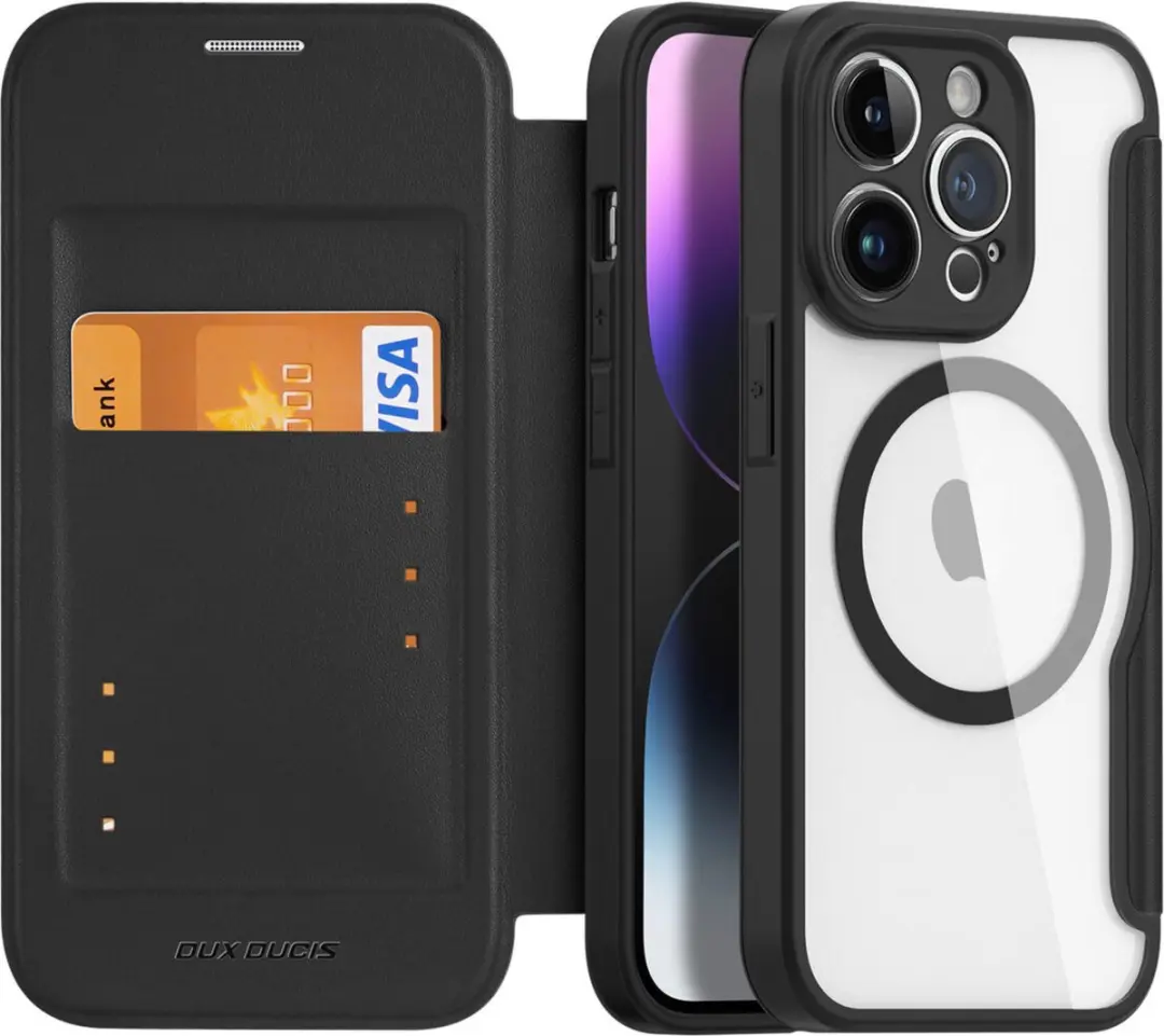 Dux Ducis iPhone 14 Pro Max Hoesje - MagSafe - Zwart